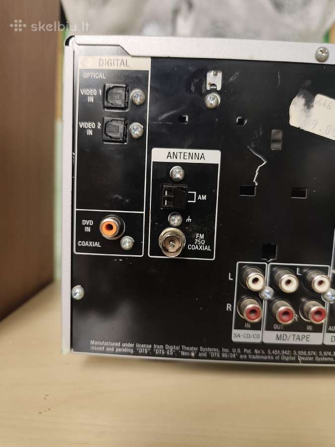 Sony str-dg500 - nuotraukos Nr. 7