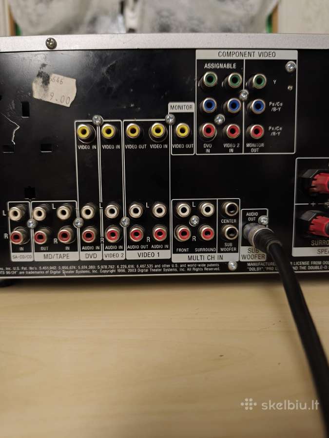 Sony str-dg500 - nuotraukos Nr. 8