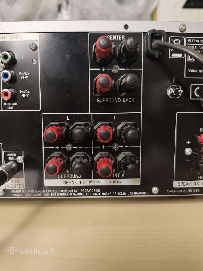 Sony str-dg500 - nuotraukos Nr. 9