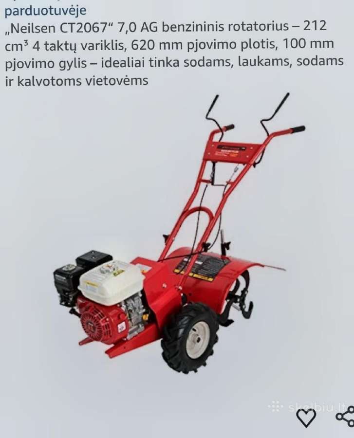 Motoblokas, kultivatorius, freza - nuotraukos Nr. 2