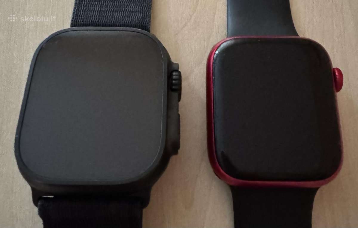 Apple Watch 9 (Red Edition) ar Apple Watch Ultra 3
