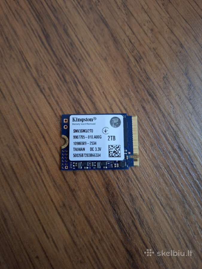 Apinaujis kingston SSD 2tb (m.2 2230)