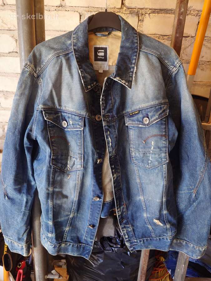 Vyriškas dzinsinis švarkas g-star Raw.