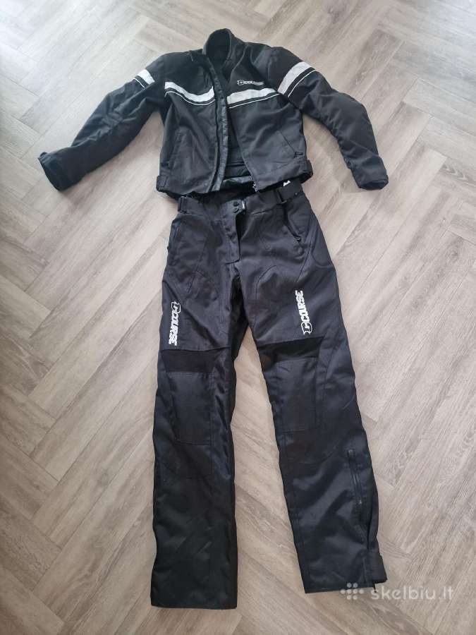Motociklisto striukė ir kelnės, dėvėtos, 38, 34d