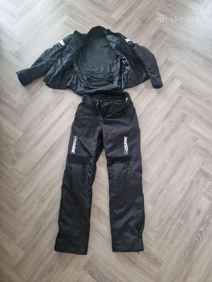 Motociklisto striukė ir kelnės, dėvėtos, 38, 34d - nuotraukos Nr. 2