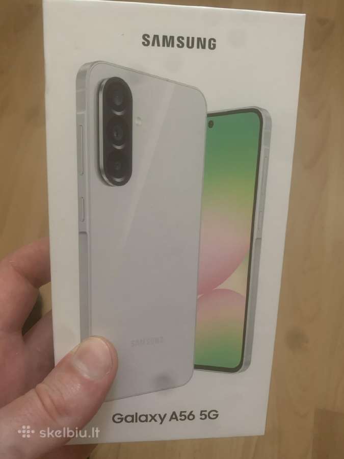 Naujas „Samsung Galaxy A56 5G“ 8/128 GB, lightgray