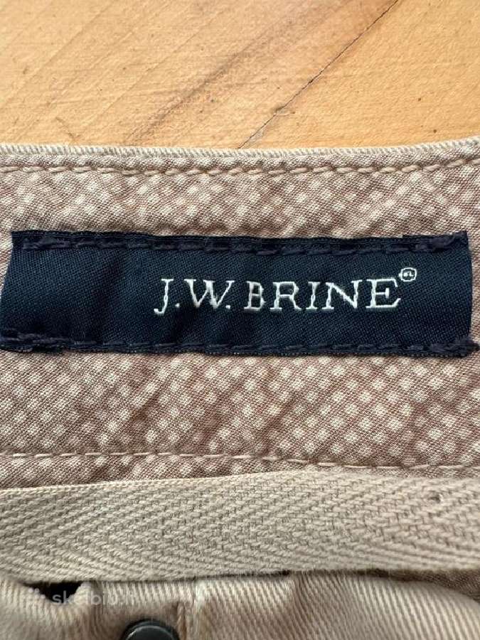 Premium itališkos „j.w. Brine“ medvilninės kelnės - nuotraukos Nr. 3