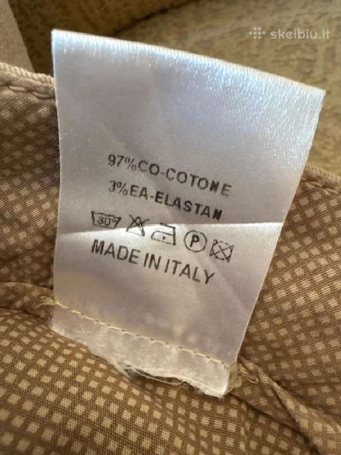 Premium itališkos „j.w. Brine“ medvilninės kelnės - nuotraukos Nr. 5