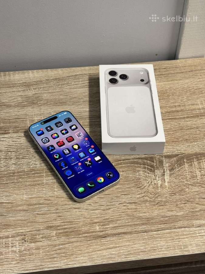 Apple iPhone 17 Pro Max, Silver 256gb