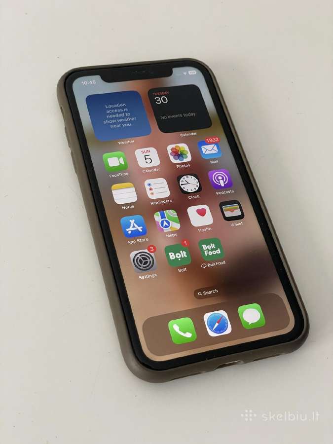 iPhone 11 128gb Baltas