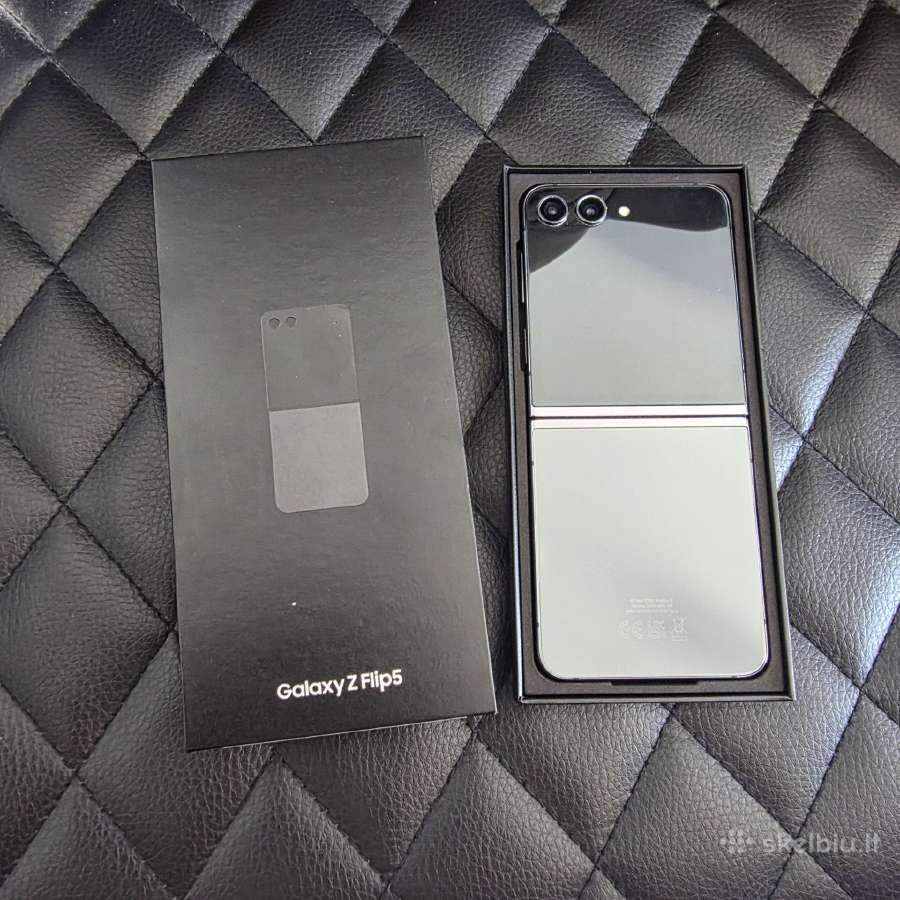 Parduodu Samsung Flip 5 5G 256gb
