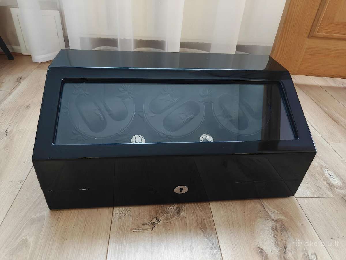 Laikrodžių prisukimo dėžutė (Watch Winder) - nuotraukos Nr. 2