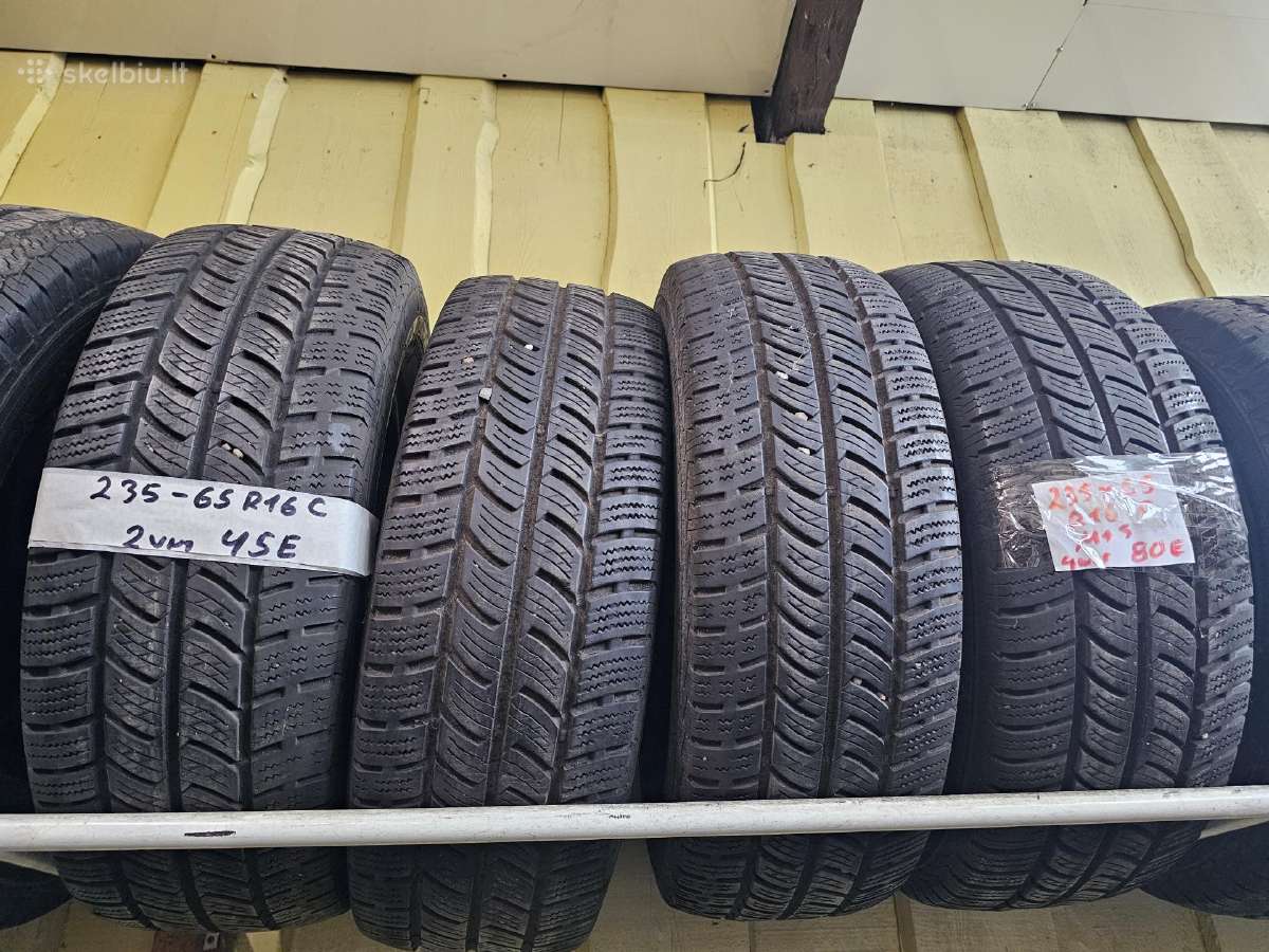 Naudoros 235-65 r16 C padangos