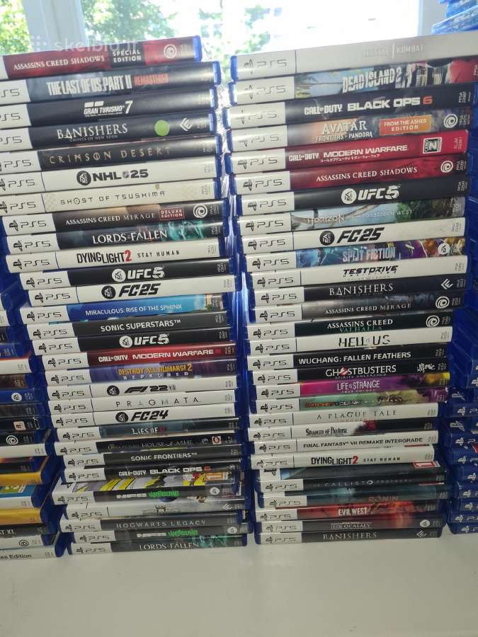 Playstation 4 ir Playstation 5 žaidimai 2026.06.30
