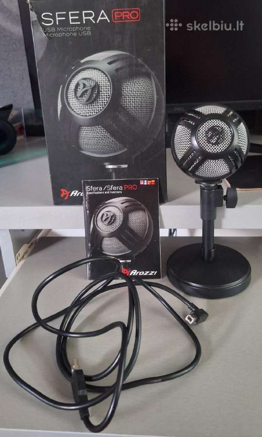 Arozzi Sfera Pro Gaming Usb Mikrofonas