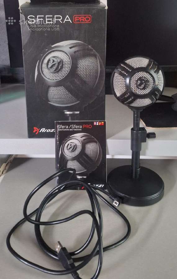 Arozzi Sfera Pro Gaming Usb Mikrofonas - nuotraukos Nr. 2