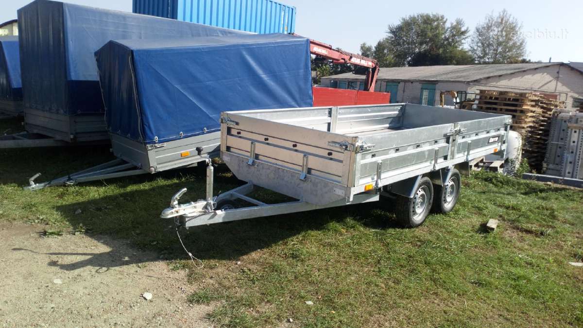 3,5 x 1,5m bortinė platforma B kategorijai