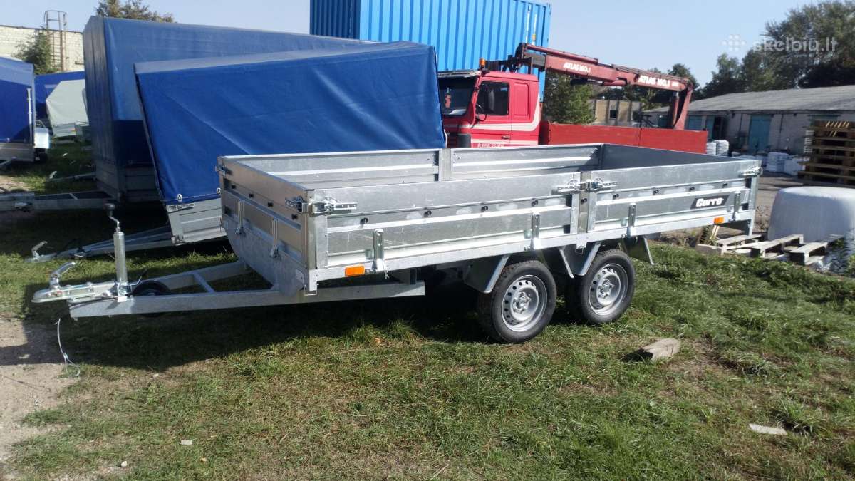 3,5 x 1,5m bortinė platforma B kategorijai - nuotraukos Nr. 2