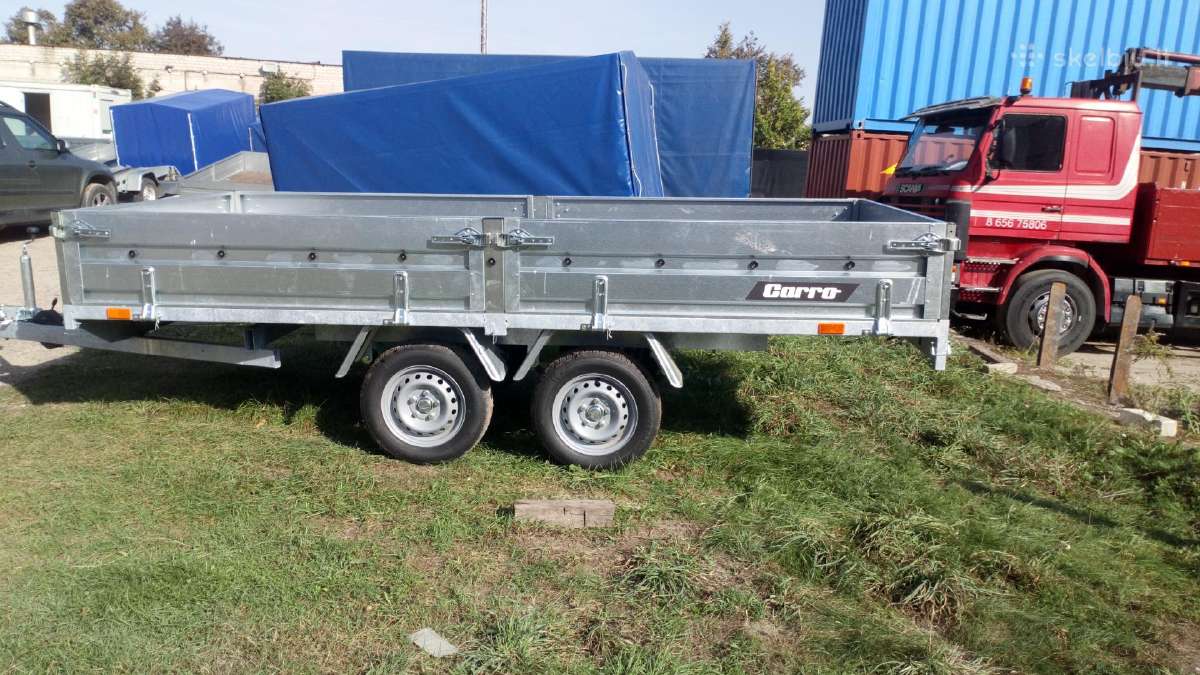 3,5 x 1,5m bortinė platforma B kategorijai - nuotraukos Nr. 3