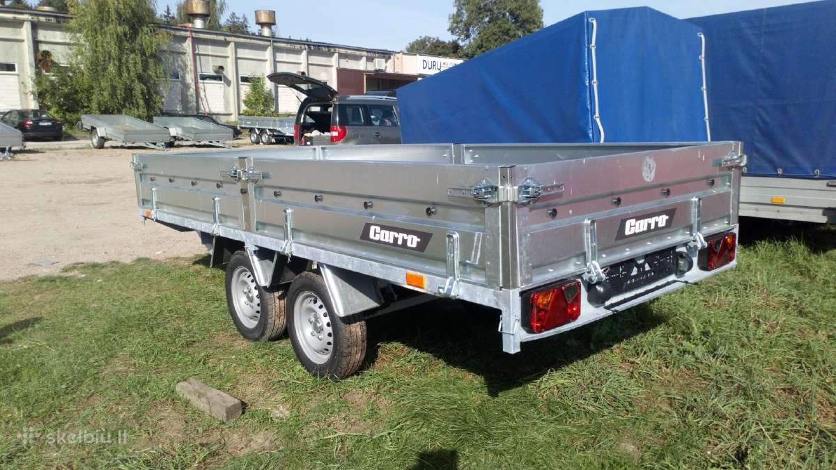 3,5 x 1,5m bortinė platforma B kategorijai - nuotraukos Nr. 4