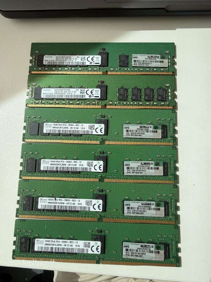 Ddr4 2133 MHz ir Ddr4 2166 Hp Branded