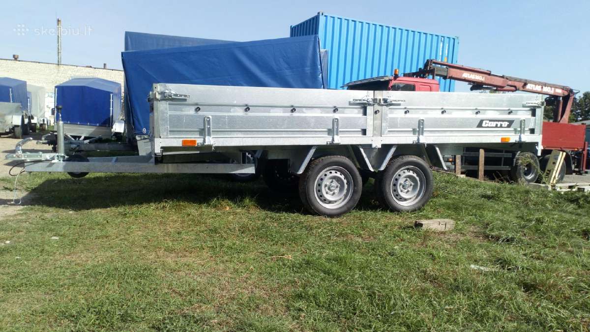 3,5 x 1,5m bortinė platforma B kategorijai - nuotraukos Nr. 8