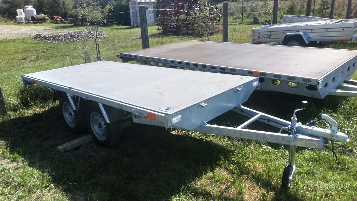 3,5 x 1,5m bortinė platforma B kategorijai - nuotraukos Nr. 10