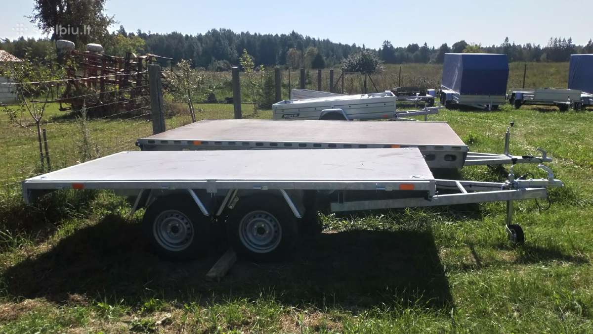 3,5 x 1,5m bortinė platforma B kategorijai - nuotraukos Nr. 11