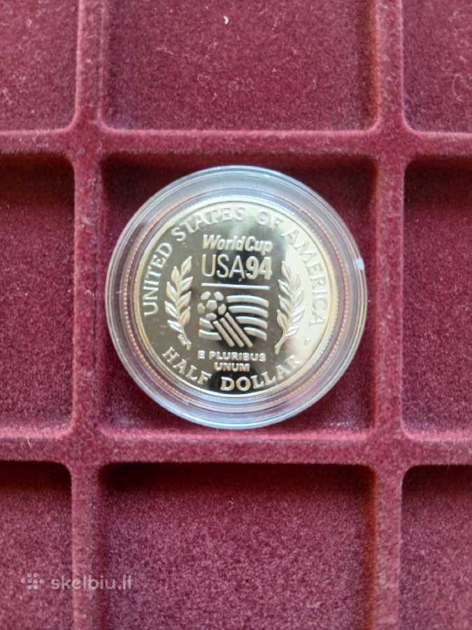 JAV 1994 P 1/2 Doleris World Cup Proof - nuotraukos Nr. 2