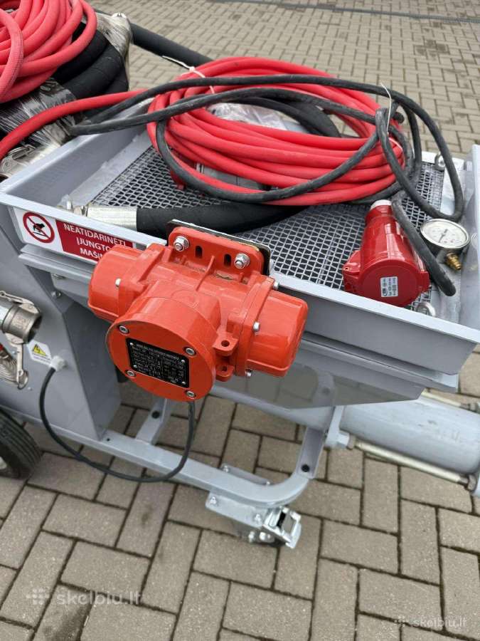 Sandėlio valymas! Naujas tinkavimo aparatas 380v - nuotraukos Nr. 13