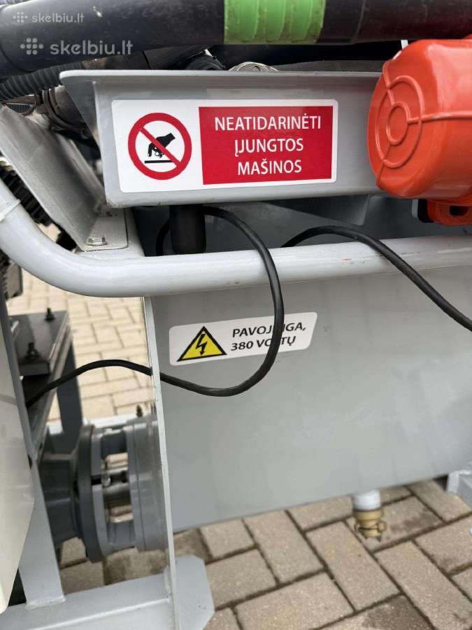 Sandėlio valymas! Naujas tinkavimo aparatas 380v - nuotraukos Nr. 20