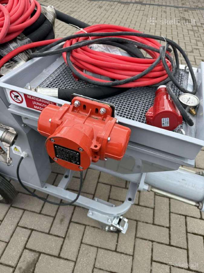 Sandėlio valymas! Naujas tinkavimo aparatas 380v - nuotraukos Nr. 27