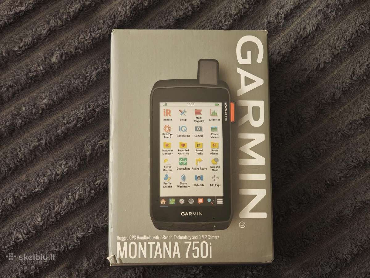 Garmin Montana 750i GPS navigacija su inreach