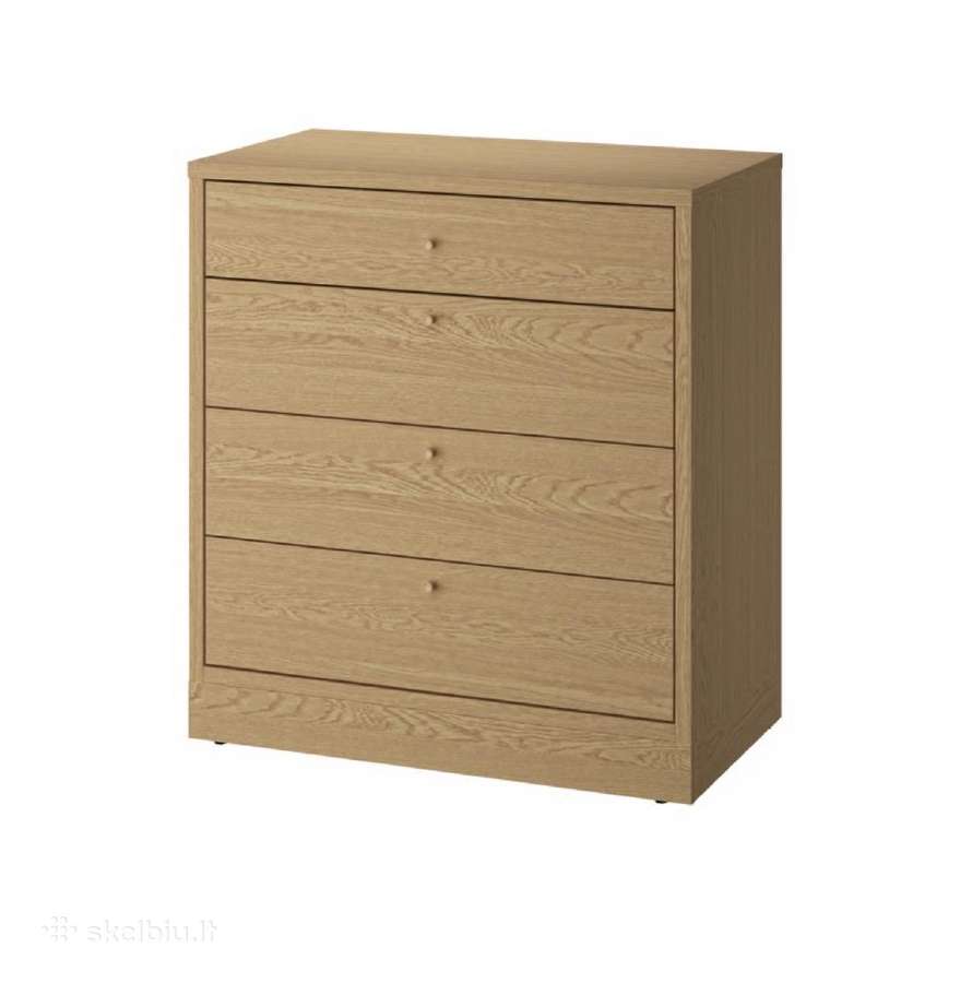 Ikeatonstad Komoda su 4 stalčiais, ąžuolo lukštas - nuotraukos Nr. 2