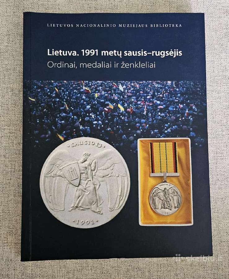 1991 m. ordinai, medaliai, ženkliukai.