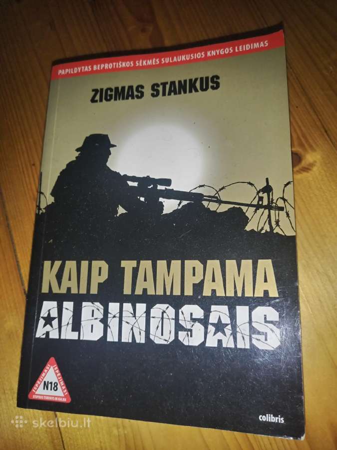 Knyga kaip tampama albinosais