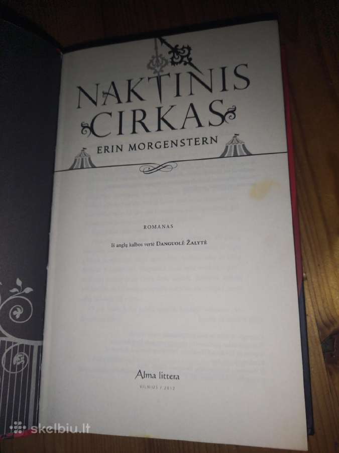 Knyga Naktinis cirkas - nuotraukos Nr. 3