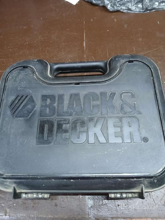 Siaurapjiuklis "black&decker" - nuotraukos Nr. 9