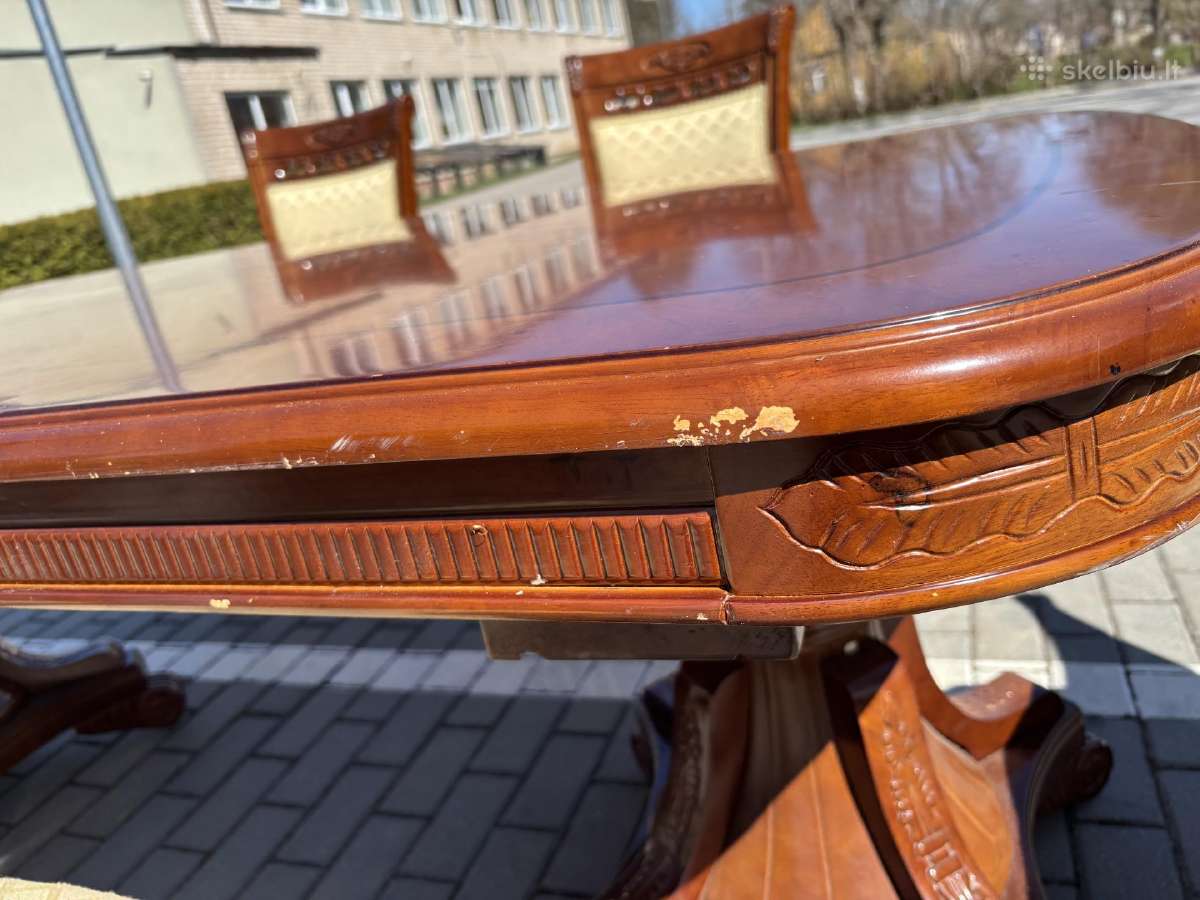 Stalas su kėdėmis - nuotraukos Nr. 3