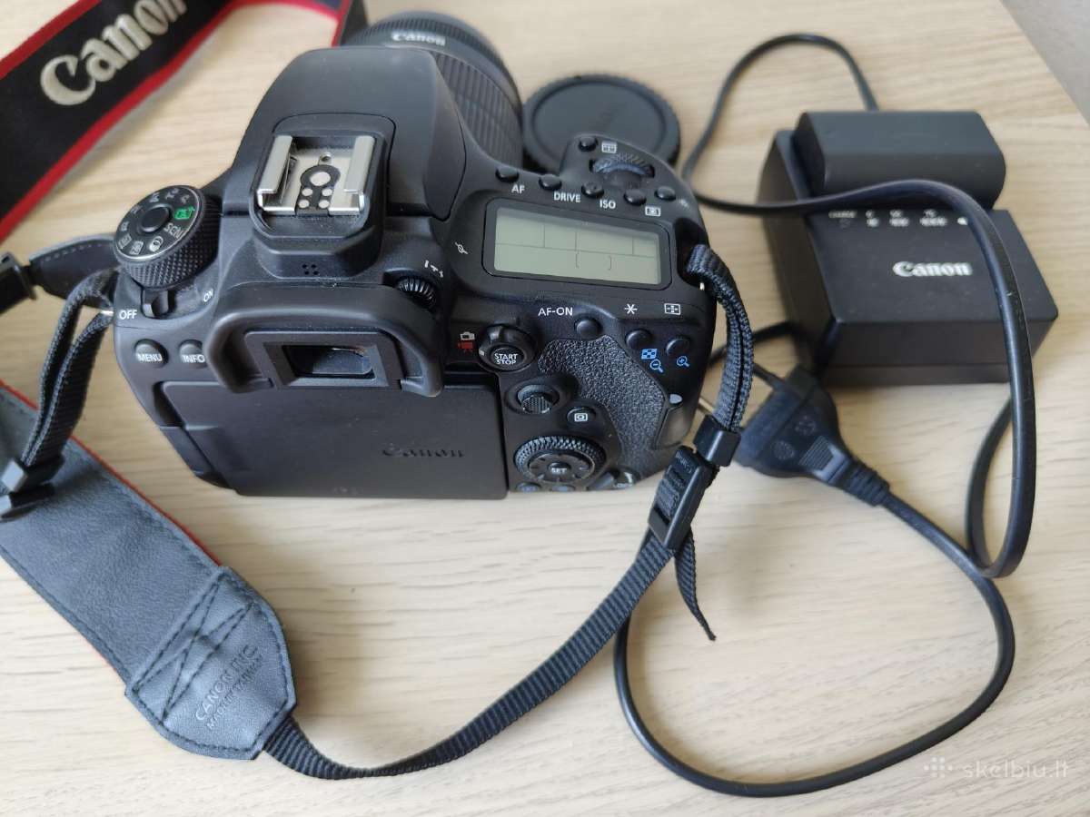 Canon EOS 90d fotoaparatas + objektyvas. - nuotraukos Nr. 4