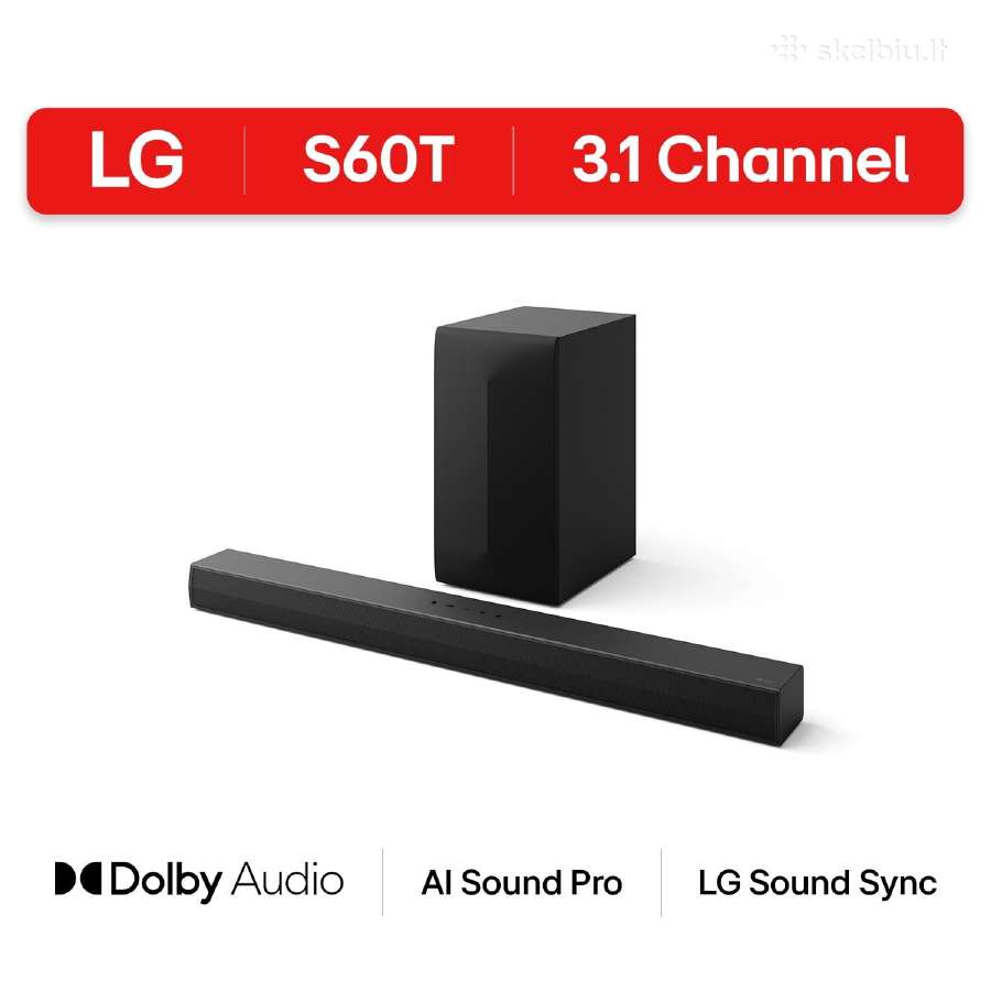 LG soundbar s60t