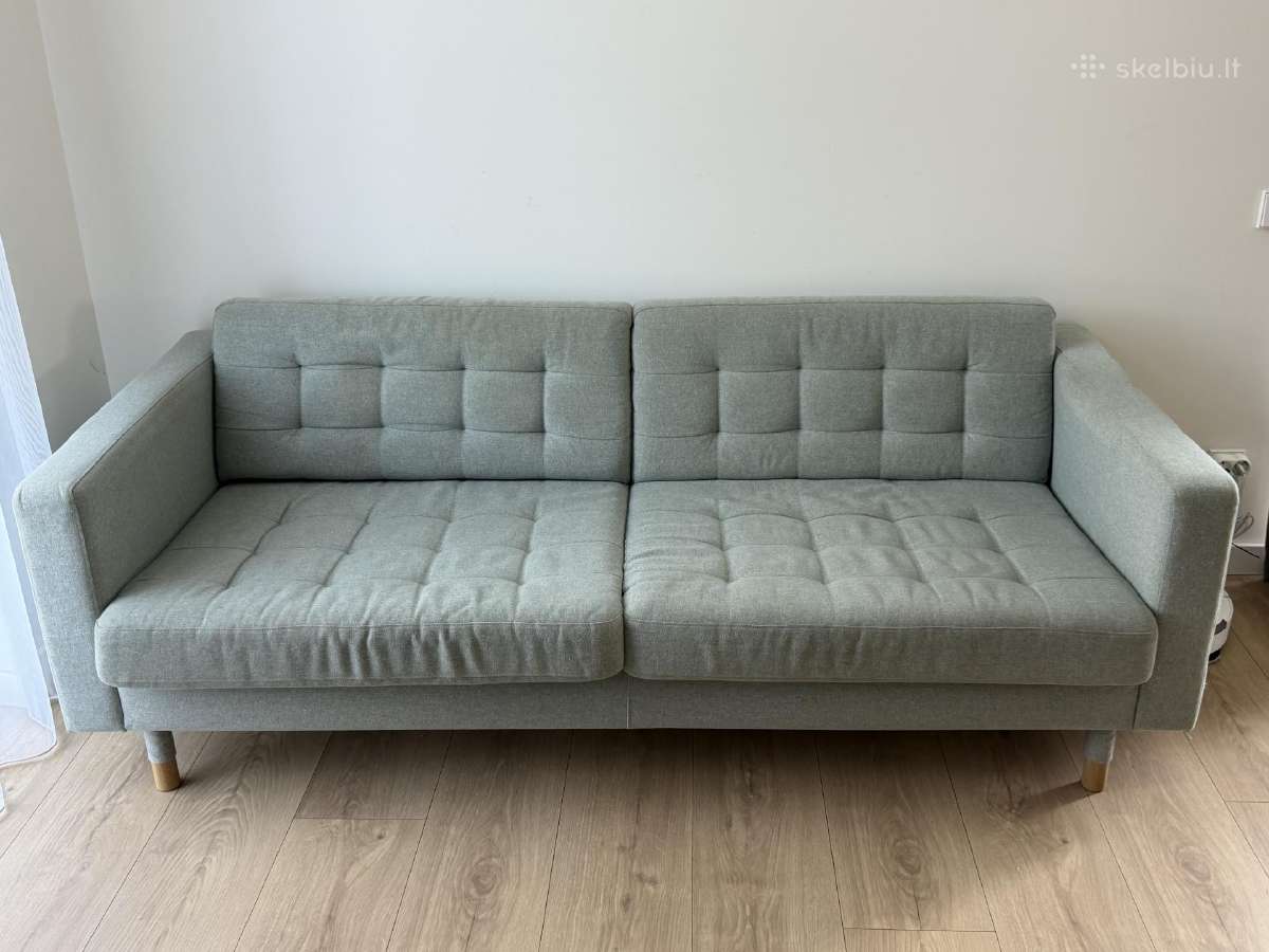 Trivietė sofa Ikea - nuotraukos Nr. 2