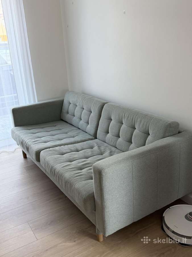 Trivietė sofa Ikea - nuotraukos Nr. 3