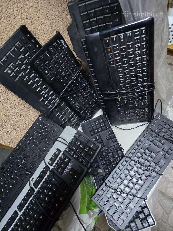 Usb laidinės klaviatūros.