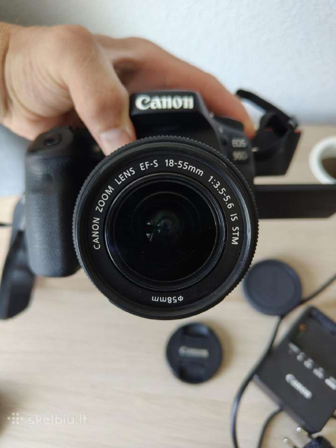 Canon EOS 90d fotoaparatas + objektyvas. - nuotraukos Nr. 5