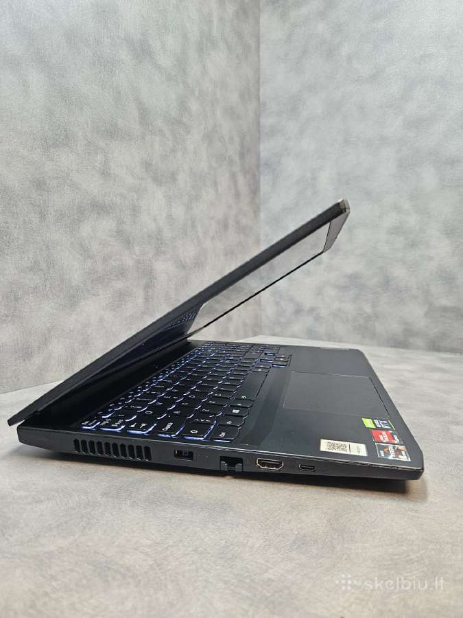 Lenovo Gaming/15.6"/ryzen 5 5/16r/512ssd/rtx 3050 - nuotraukos Nr. 4