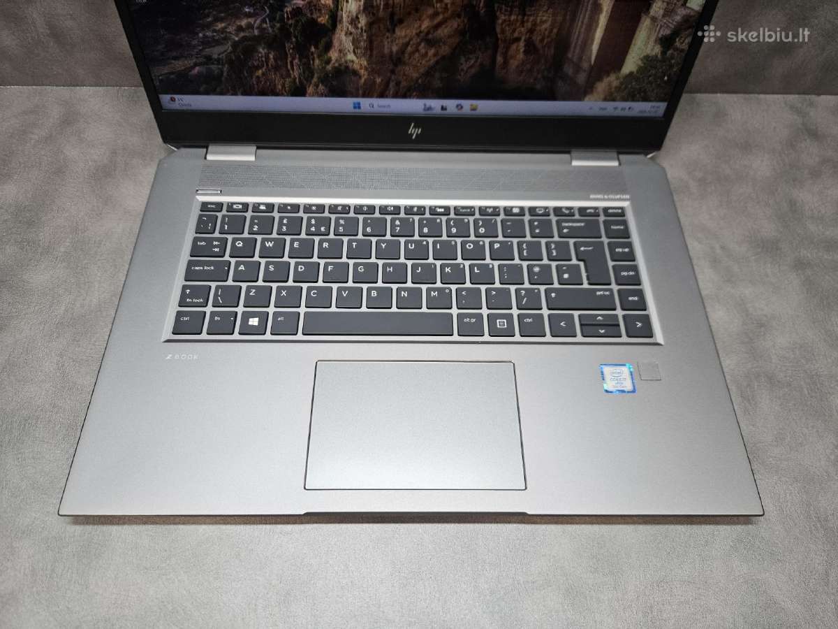 Hp Zbook/15.6"fhd/ i7-8850h/16ram/512ssd - nuotraukos Nr. 4
