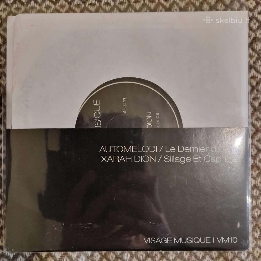 Automelodi / Xarah Dion - Split / Vinyl 7" - nuotraukos Nr. 2