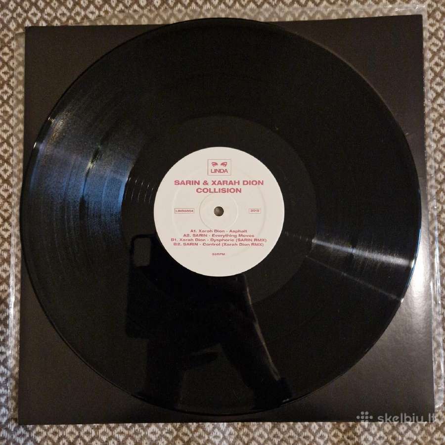 Sarin & Xarah Dion – Collision / Vinyl 12" - nuotraukos Nr. 2
