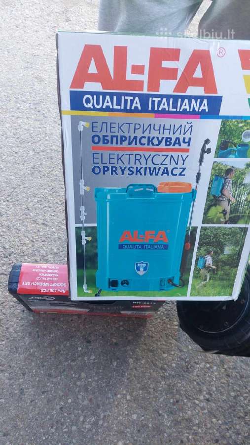 Akumuliatorinis purkštuvas Alfa 12ah 12v - nuotraukos Nr. 4
